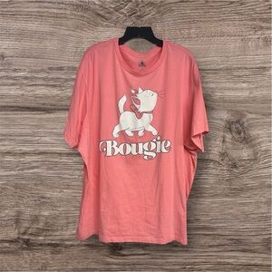 Disney Coral Cat Graphic Tee
